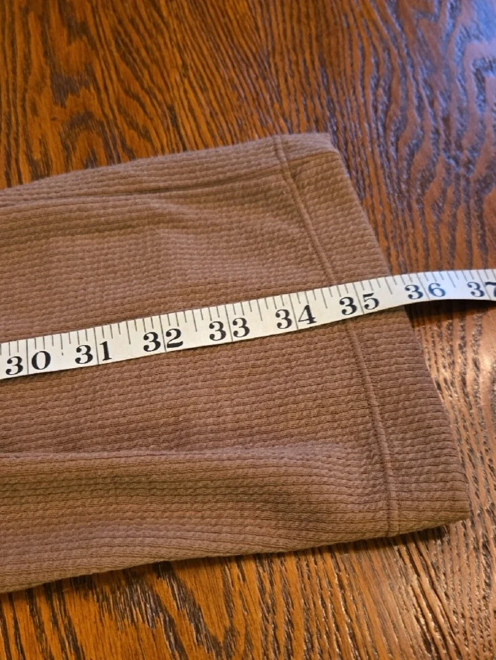Cuddl Duds Ribbed Knit 2 Piece Lounge Wear in Taupe Soft Comfy Fall